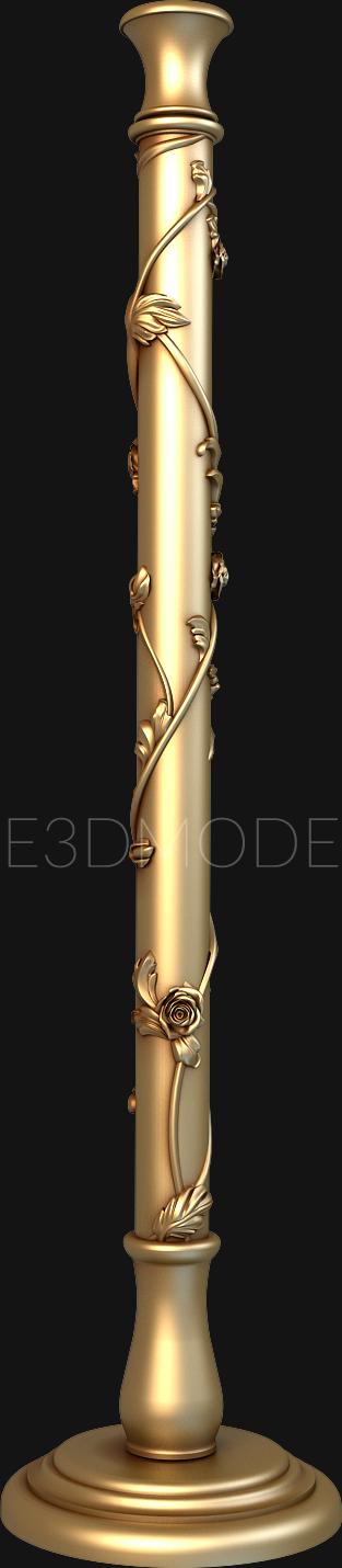 نموذج ثلاثي الأبعاد لآلة CNC الركائز 