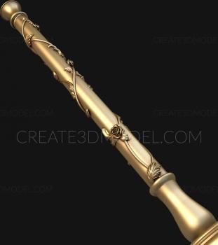 نموذج ثلاثي الأبعاد لآلة CNC الركائز 