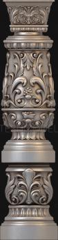 Pillar (ST_0174) 3D model for CNC machine