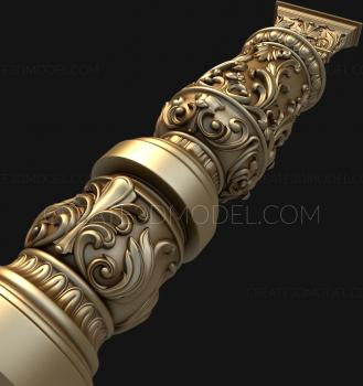 Pillar (ST_0174) 3D model for CNC machine