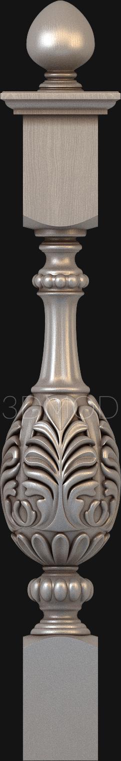 نموذج ثلاثي الأبعاد لآلة CNC الركائز 