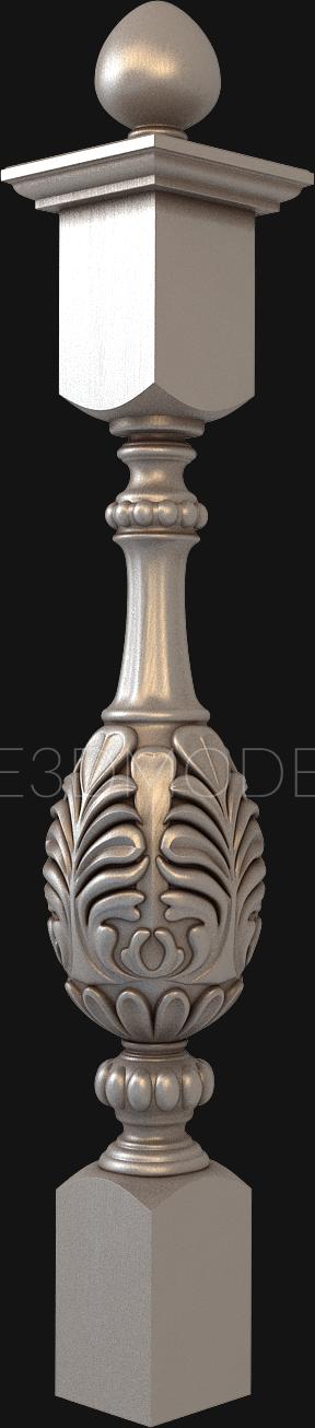 نموذج ثلاثي الأبعاد لآلة CNC الركائز 