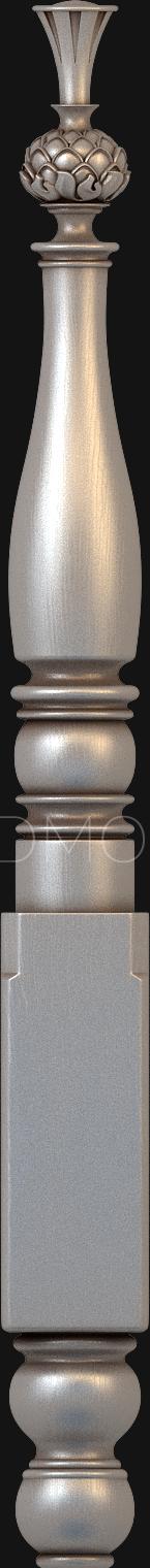 نموذج ثلاثي الأبعاد لآلة CNC الركائز 