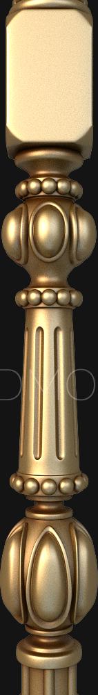 نموذج ثلاثي الأبعاد لآلة CNC الركائز 