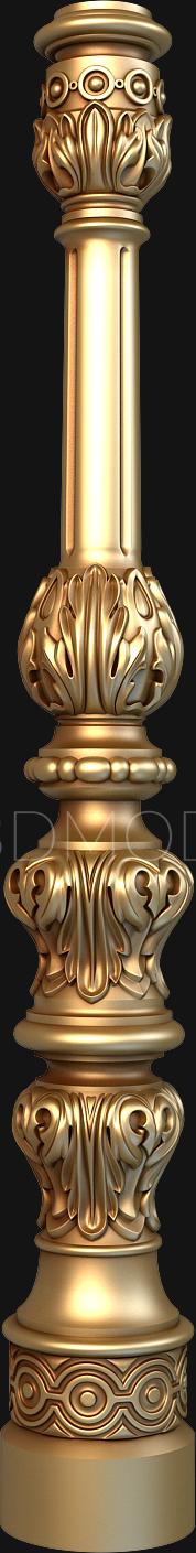 نموذج ثلاثي الأبعاد لآلة CNC الركائز 