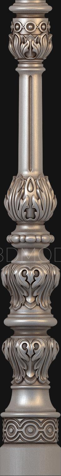 نموذج ثلاثي الأبعاد لآلة CNC الركائز 