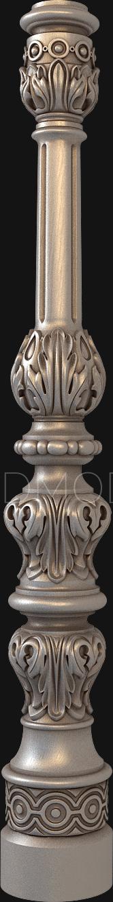 نموذج ثلاثي الأبعاد لآلة CNC الركائز 