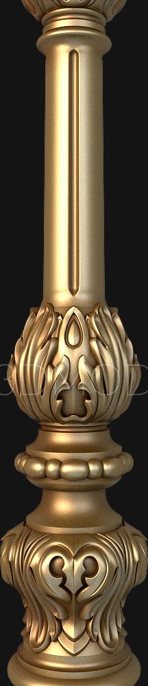 نموذج ثلاثي الأبعاد لآلة CNC الركائز 