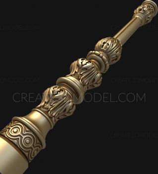 نموذج ثلاثي الأبعاد لآلة CNC الركائز 