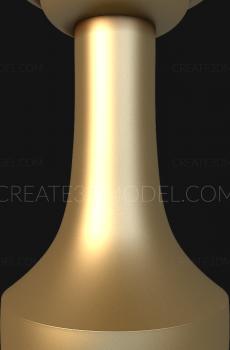 نموذج ثلاثي الأبعاد لآلة CNC الركائز 