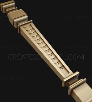 نموذج ثلاثي الأبعاد لآلة CNC الركائز 