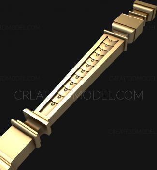 نموذج ثلاثي الأبعاد لآلة CNC الركائز 