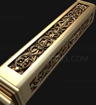 نموذج ثلاثي الأبعاد لآلة CNC الركائز 