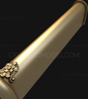 نموذج ثلاثي الأبعاد لآلة CNC الركائز 