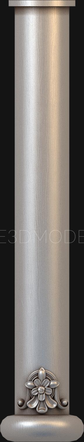 نموذج ثلاثي الأبعاد لآلة CNC الركائز 