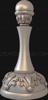 نموذج ثلاثي الأبعاد لآلة CNC الركائز 