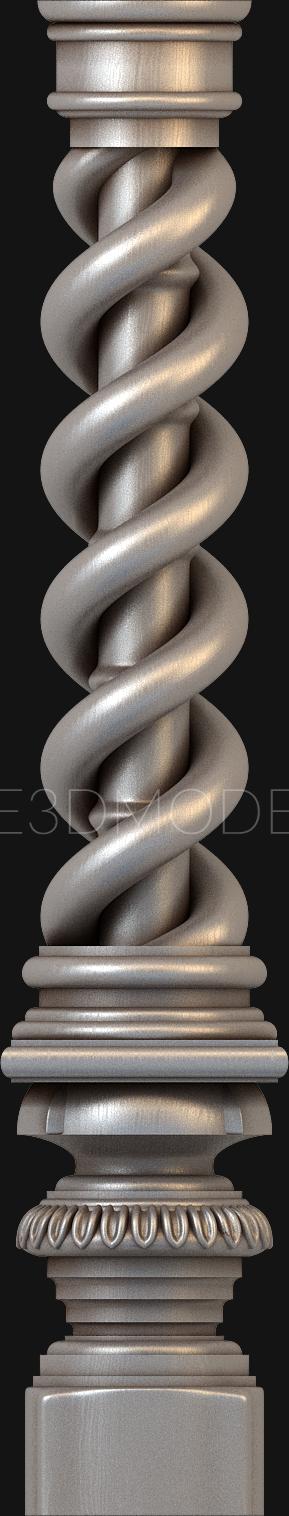 نموذج ثلاثي الأبعاد لآلة CNC الركائز 