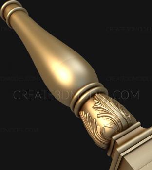 نموذج ثلاثي الأبعاد لآلة CNC الركائز 