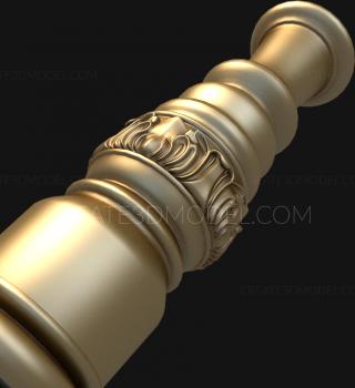 نموذج ثلاثي الأبعاد لآلة CNC الركائز 