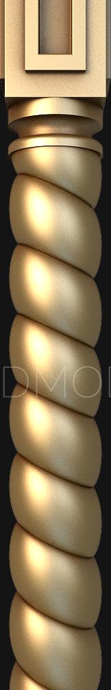 نموذج ثلاثي الأبعاد لآلة CNC الركائز 