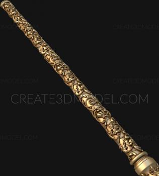 نموذج ثلاثي الأبعاد لآلة CNC الركائز 