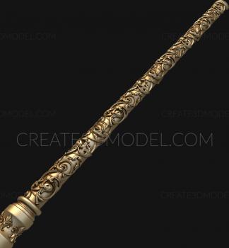 نموذج ثلاثي الأبعاد لآلة CNC الركائز 