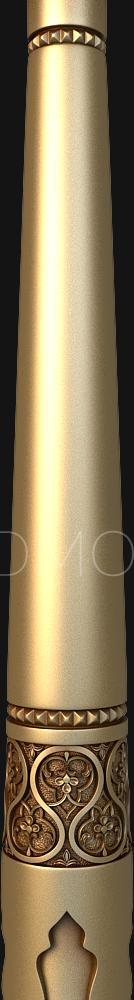 نموذج ثلاثي الأبعاد لآلة CNC الركائز 