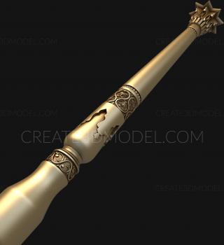 نموذج ثلاثي الأبعاد لآلة CNC الركائز 