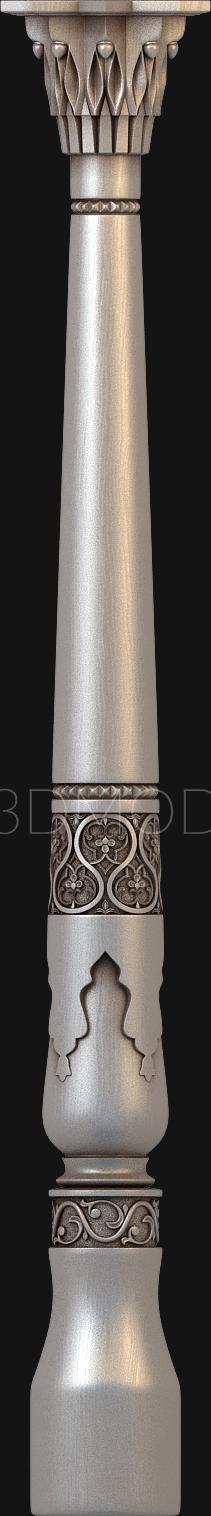 نموذج ثلاثي الأبعاد لآلة CNC الركائز 