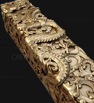 نموذج ثلاثي الأبعاد لآلة CNC الركائز 