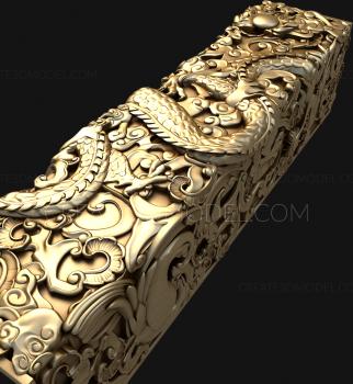 نموذج ثلاثي الأبعاد لآلة CNC الركائز 