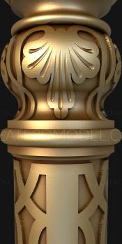 نموذج ثلاثي الأبعاد لآلة CNC الركائز 