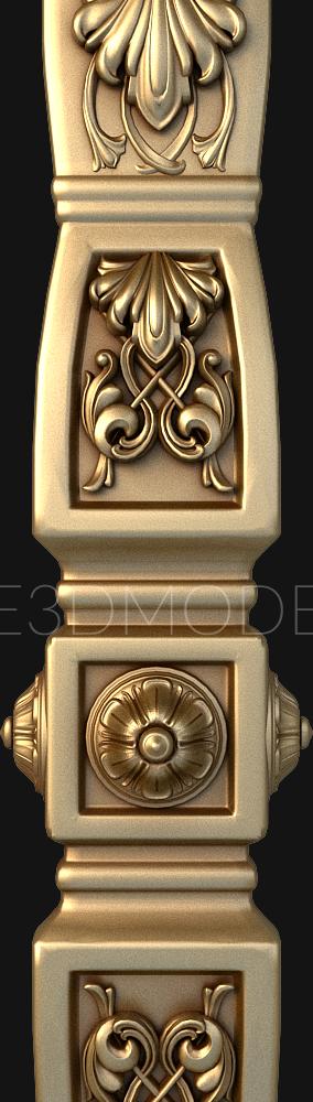 نموذج ثلاثي الأبعاد لآلة CNC الركائز 