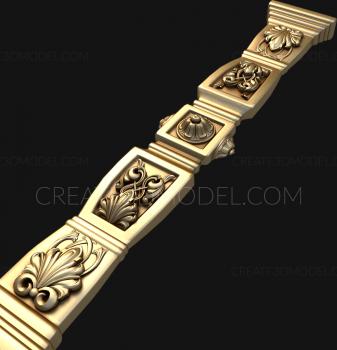 نموذج ثلاثي الأبعاد لآلة CNC الركائز 