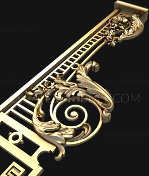 نموذج ثلاثي الأبعاد لآلة CNC الركائز 