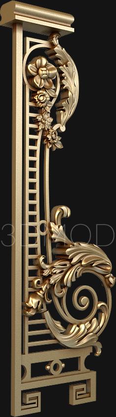 نموذج ثلاثي الأبعاد لآلة CNC الركائز 