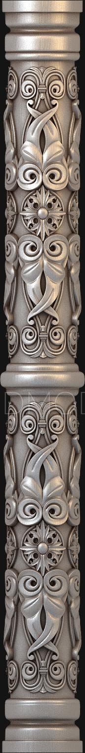 نموذج ثلاثي الأبعاد لآلة CNC الركائز 