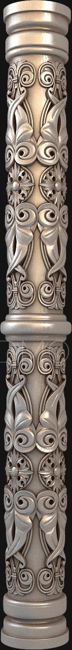 نموذج ثلاثي الأبعاد لآلة CNC الركائز 