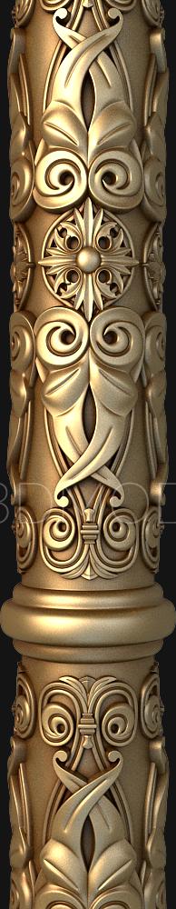 نموذج ثلاثي الأبعاد لآلة CNC الركائز 