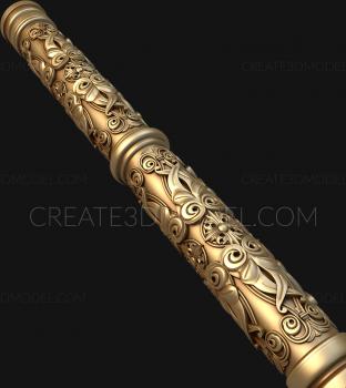 نموذج ثلاثي الأبعاد لآلة CNC الركائز 