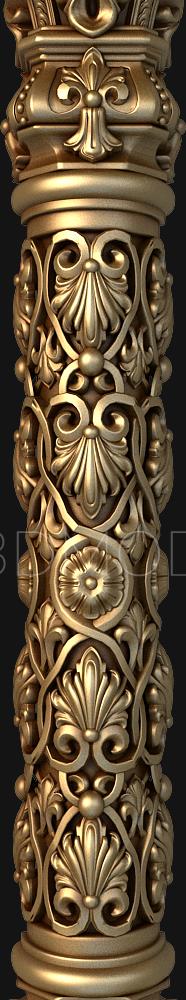 نموذج ثلاثي الأبعاد لآلة CNC الركائز 