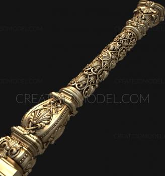 نموذج ثلاثي الأبعاد لآلة CNC الركائز 