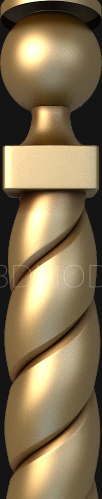 نموذج ثلاثي الأبعاد لآلة CNC الركائز 