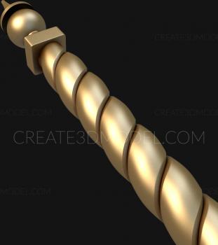 نموذج ثلاثي الأبعاد لآلة CNC الركائز 