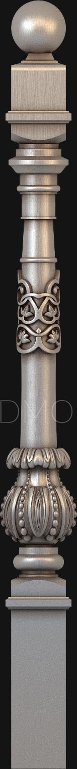 نموذج ثلاثي الأبعاد لآلة CNC الركائز 