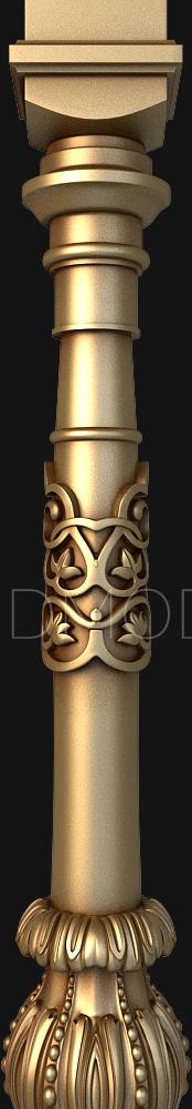 نموذج ثلاثي الأبعاد لآلة CNC الركائز 