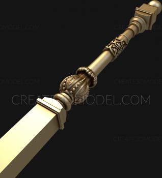 نموذج ثلاثي الأبعاد لآلة CNC الركائز 