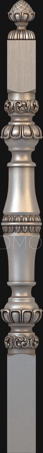 نموذج ثلاثي الأبعاد لآلة CNC الركائز 