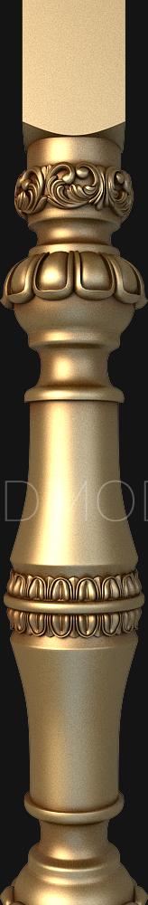 نموذج ثلاثي الأبعاد لآلة CNC الركائز 