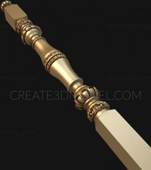 نموذج ثلاثي الأبعاد لآلة CNC الركائز 